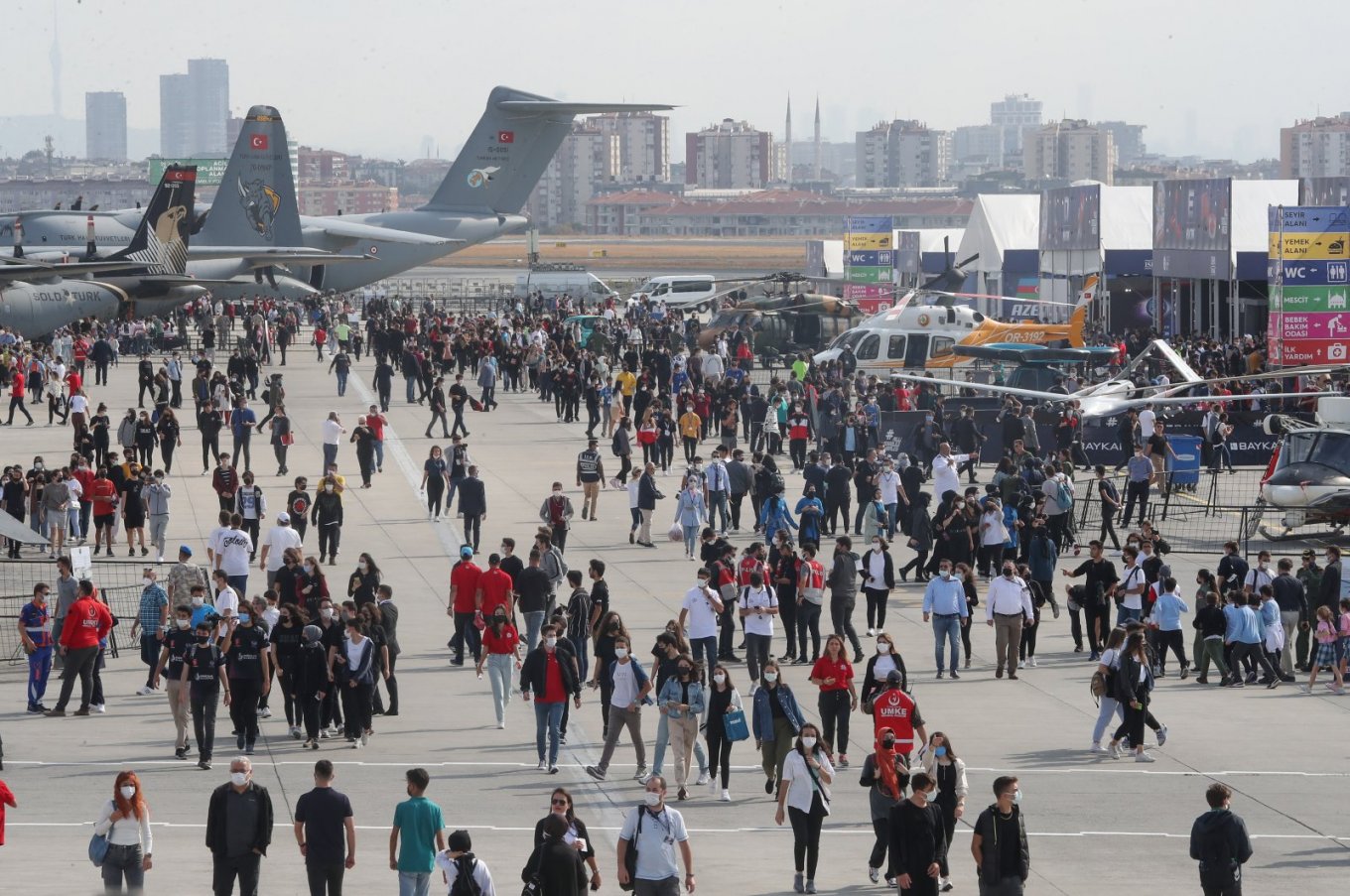 в Стамбулі розпочався Міжнародний фестиваль авіації, космосу та технологій Teknofest-2021, Defense Express
