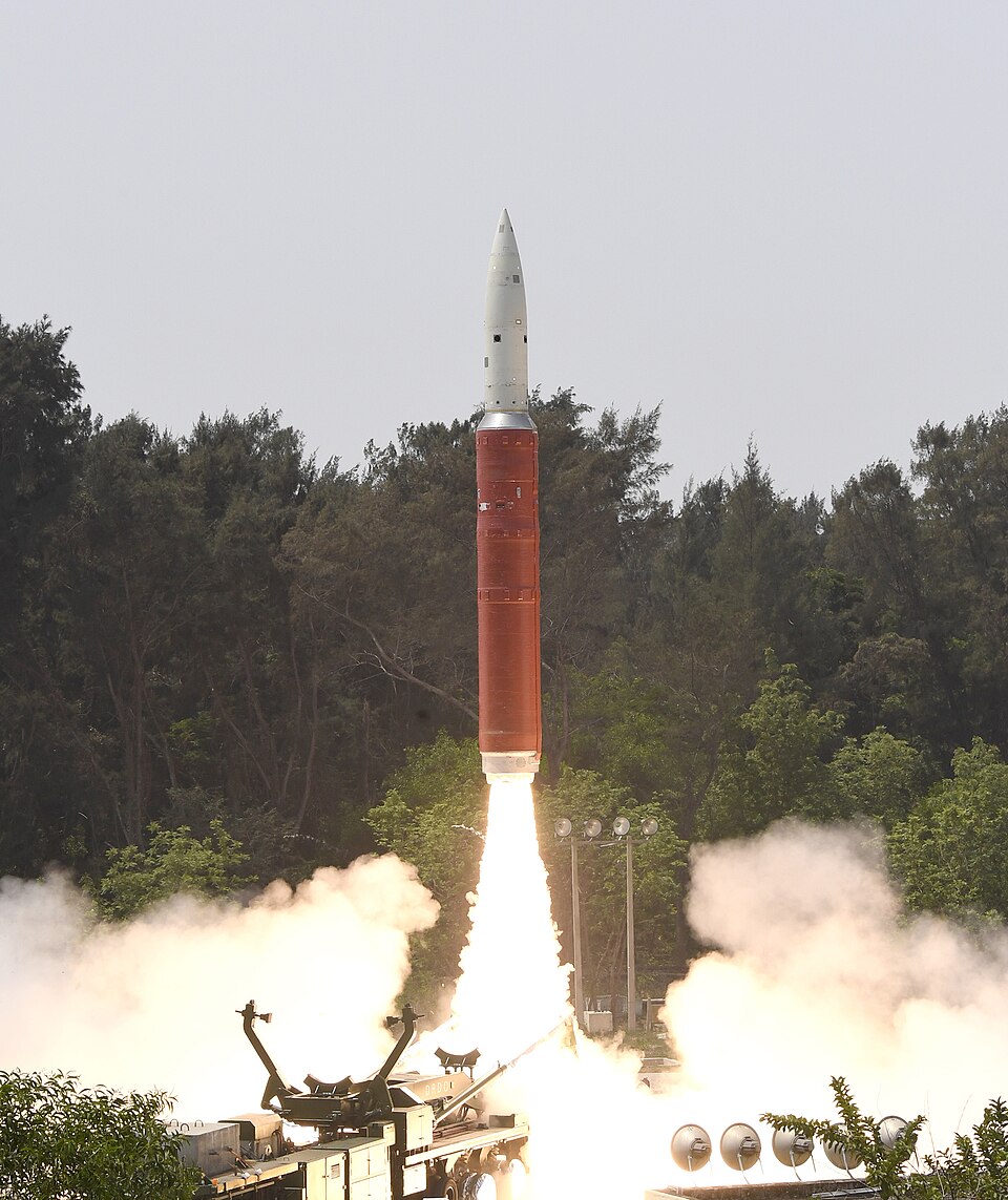 Індійська протисупутникова ракета PDV MK-II під час випробувань у 2019 році. Фото - Міноборони Індії