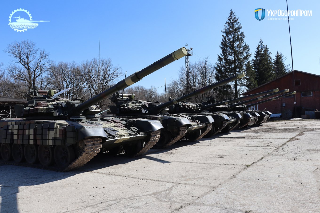 Модернізовані й передані ЗСУ у 2021 році танки Т-64 та Т-72 на ДП ЛБТЗ у березні ц.р.