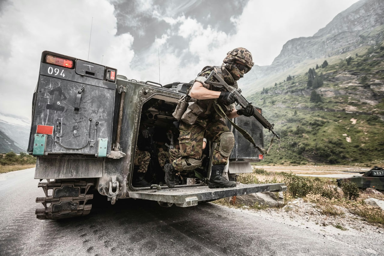 БТР M113, або SpZ 63 збройних сил Швейцарії