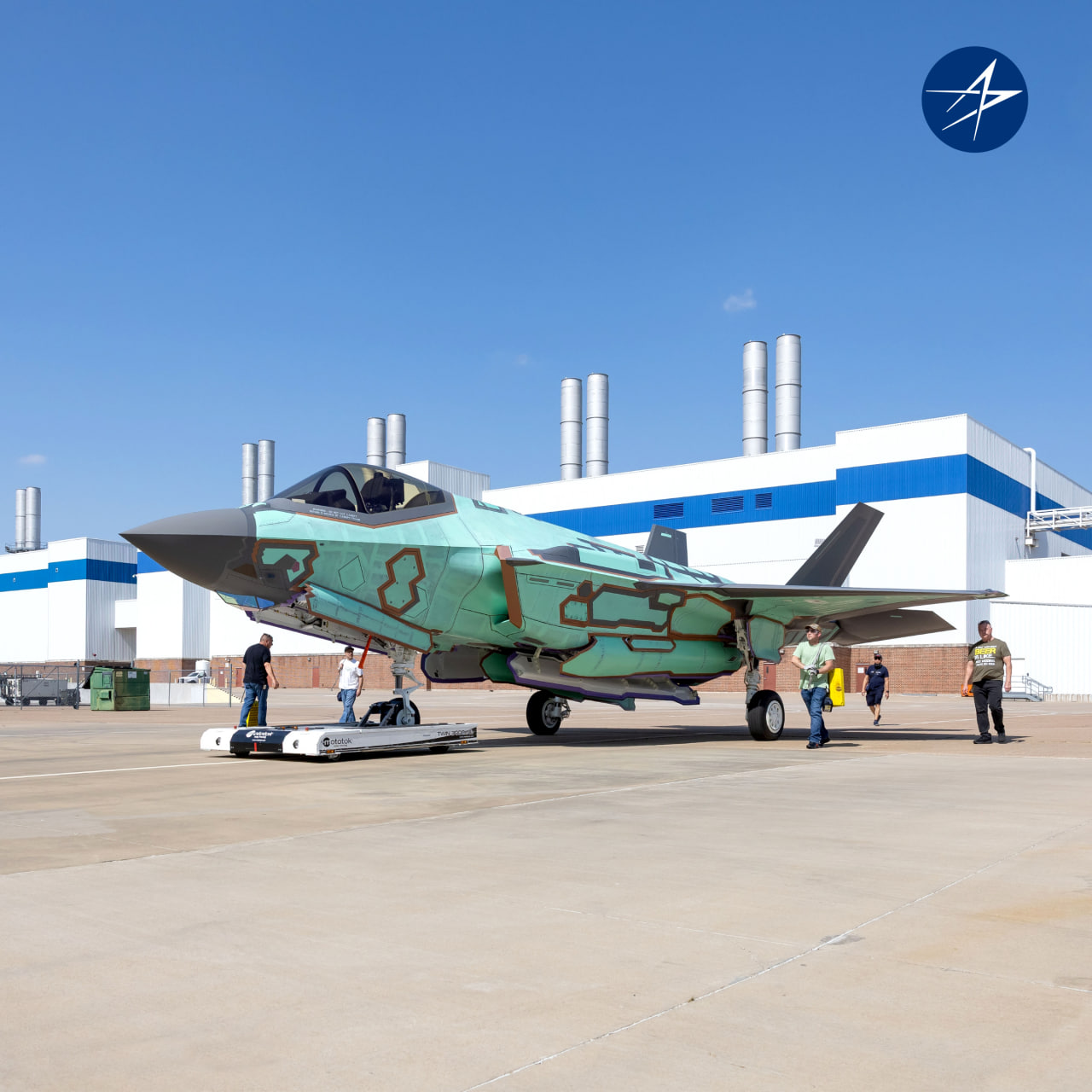 Викатка із заводу першого F-35A для Бельгії
