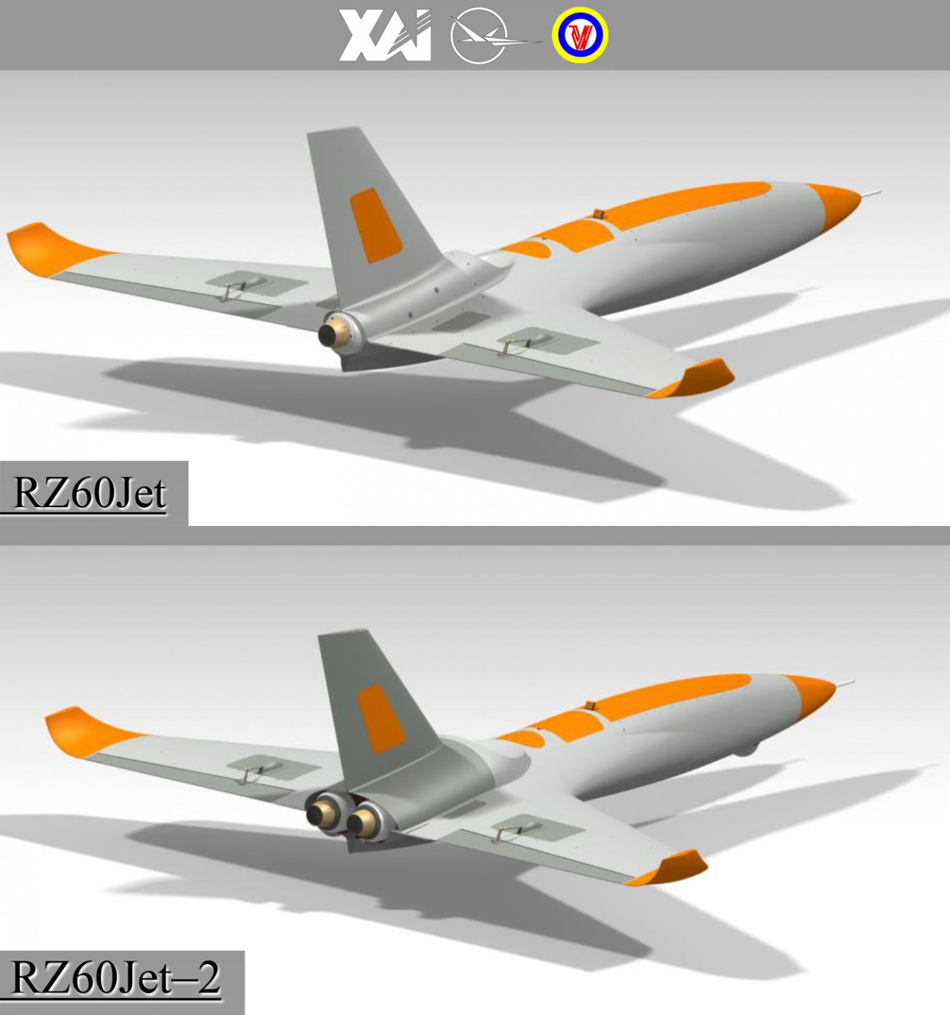 
         Jet versions of the RZ60
        