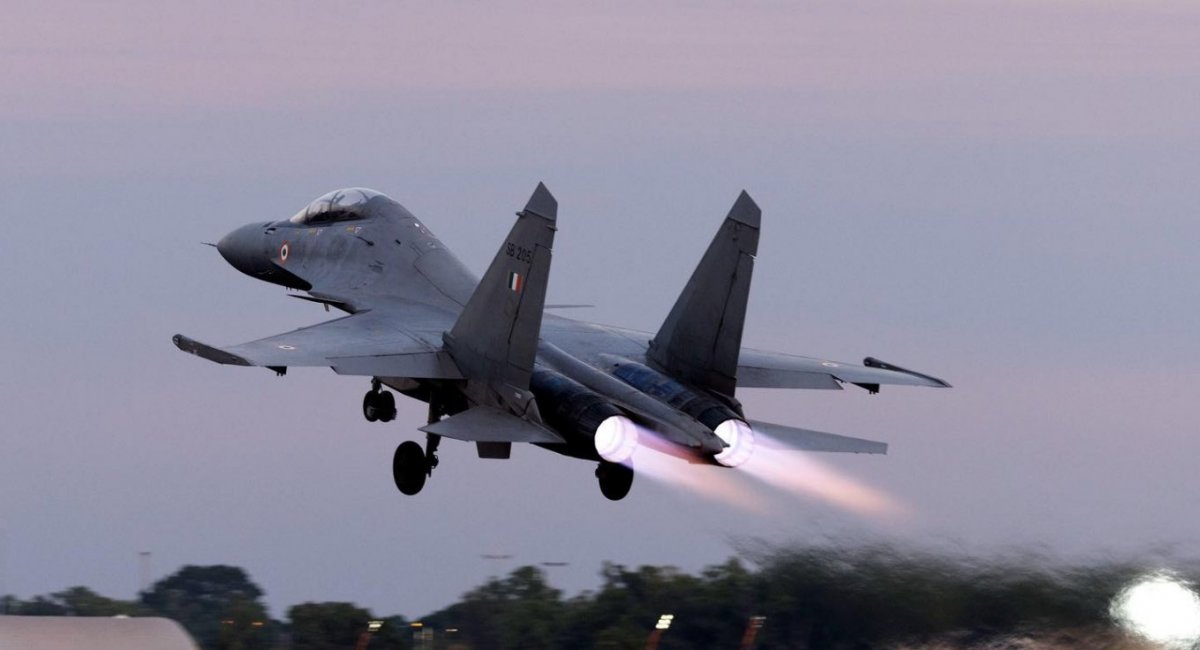 Індійський винищувач Су-30МКИ