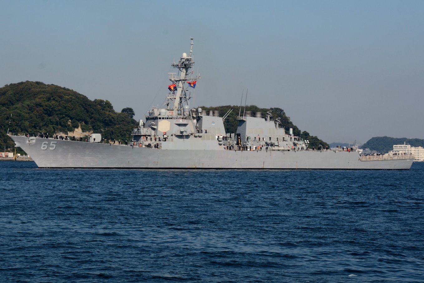 USS Benfold (DDG-65) класу Arleigh Burke. Фото - DoD