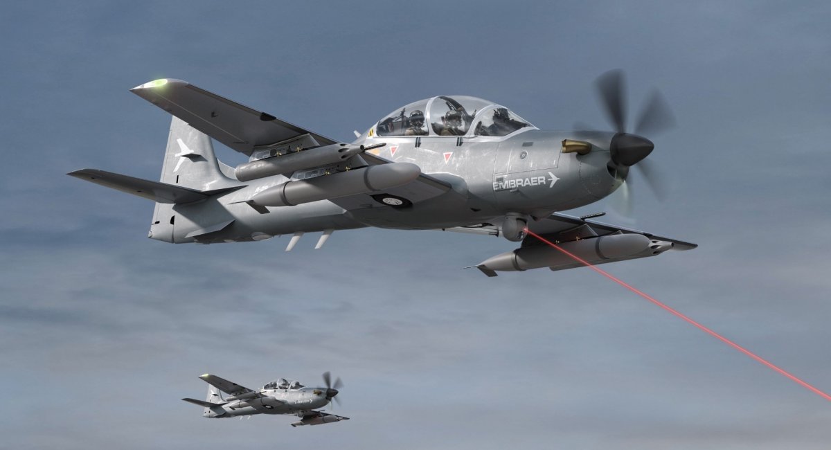 A-29 Super Tucano у протидроновій конфігурації