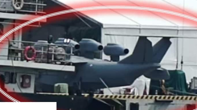 Новий китайський екраноплан. Фото - Naval news