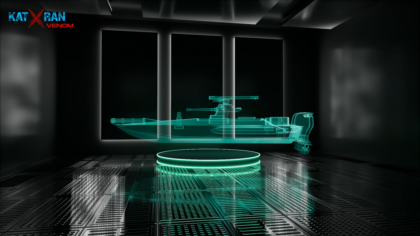 3D модель старої версії Katran Venom. Фото - MAC HUB