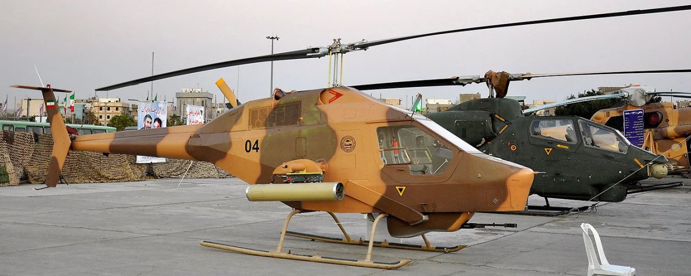 HESA Shahed 285 та AH-1J Cobra в Ірані