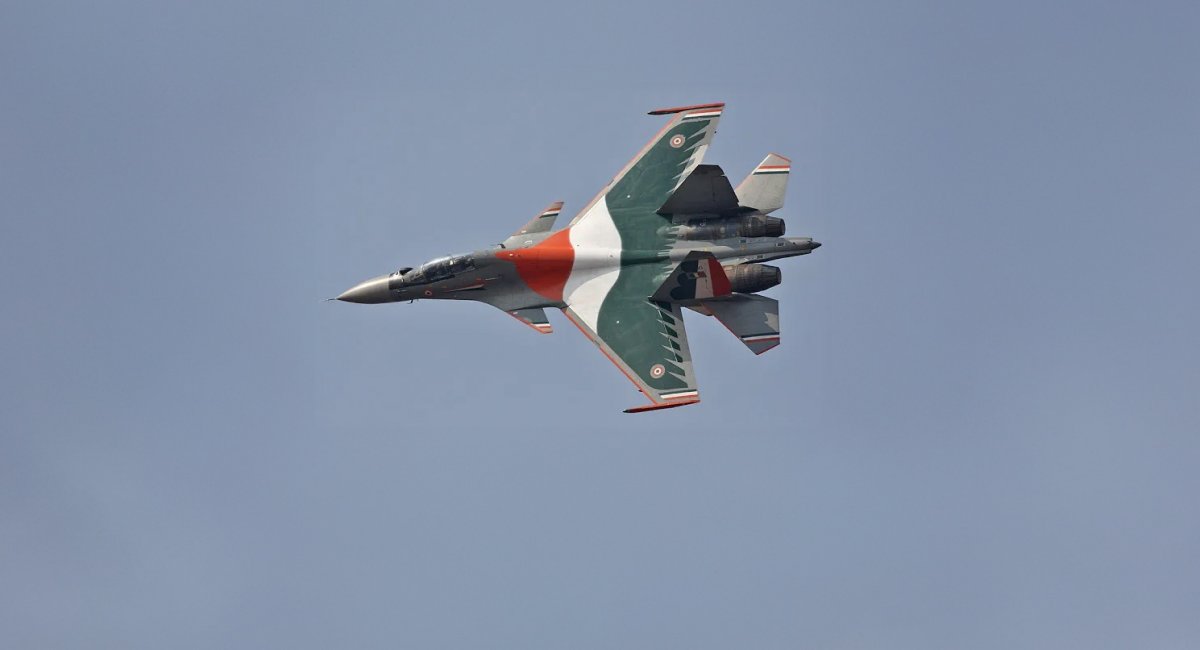 Винищувач Су-30МКИ ПС Індії