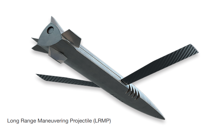 Long Range Maneuvering Projectile (LRMP) артилерійський боєприпас