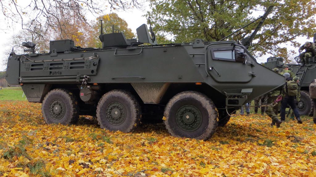 БТР Patria 6x6 ЗС Швеції