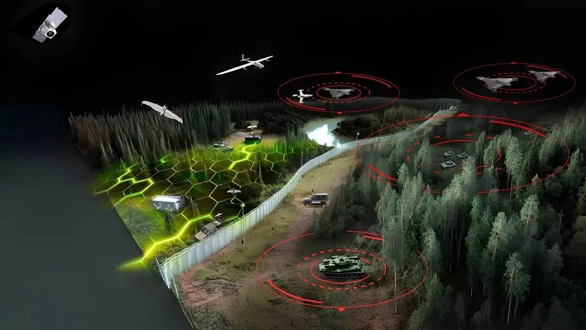 стіна дронів