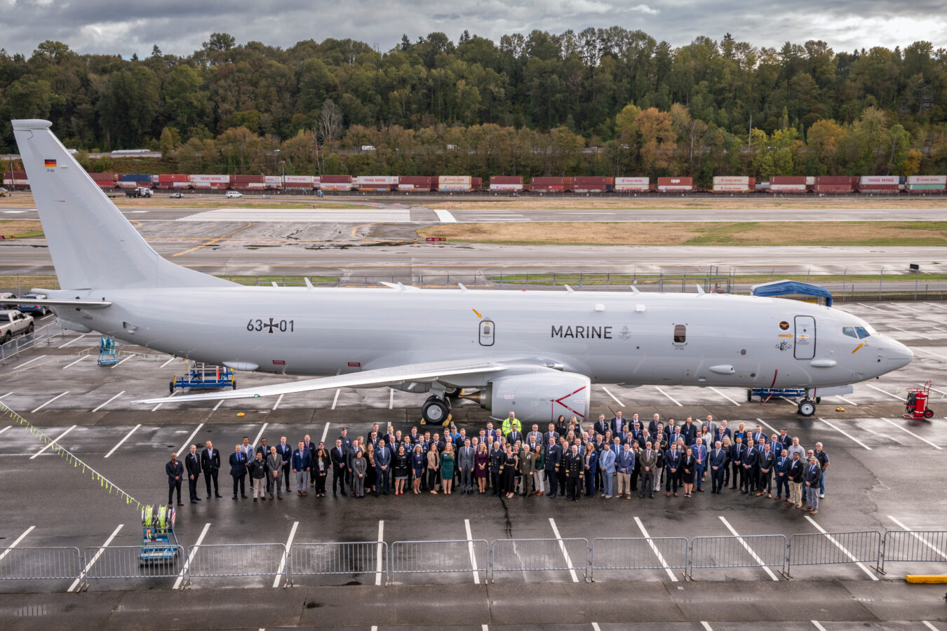 Морський патрульний та протичовновий літак P-8A Poseidon ВМС Німеччини