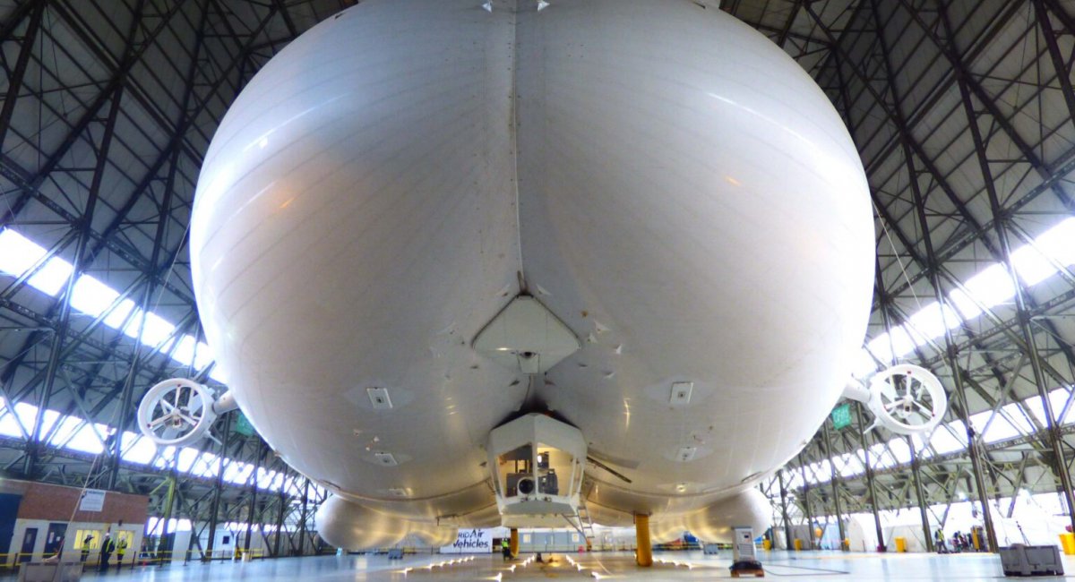 Дирижабль Airlander 10. Фото: Hybrid Air Vehicles