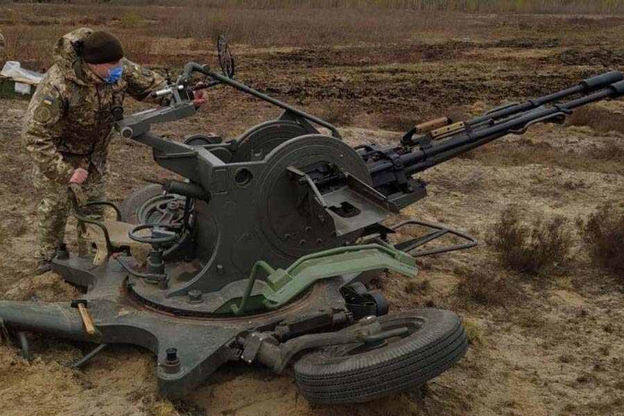 Випробування ДНДІ ВСО ВТ локалізованої та модернізованої в Україні 23-мм зенітної установки ЗУ-23-2