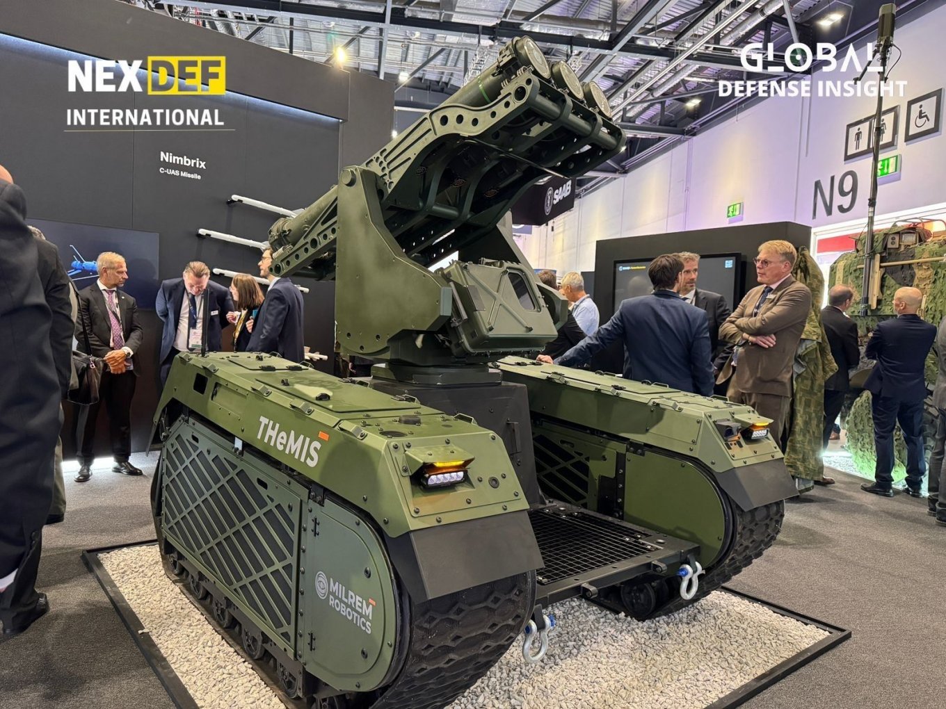 НРК THeMIS з ПЗРК RBS 70 NG