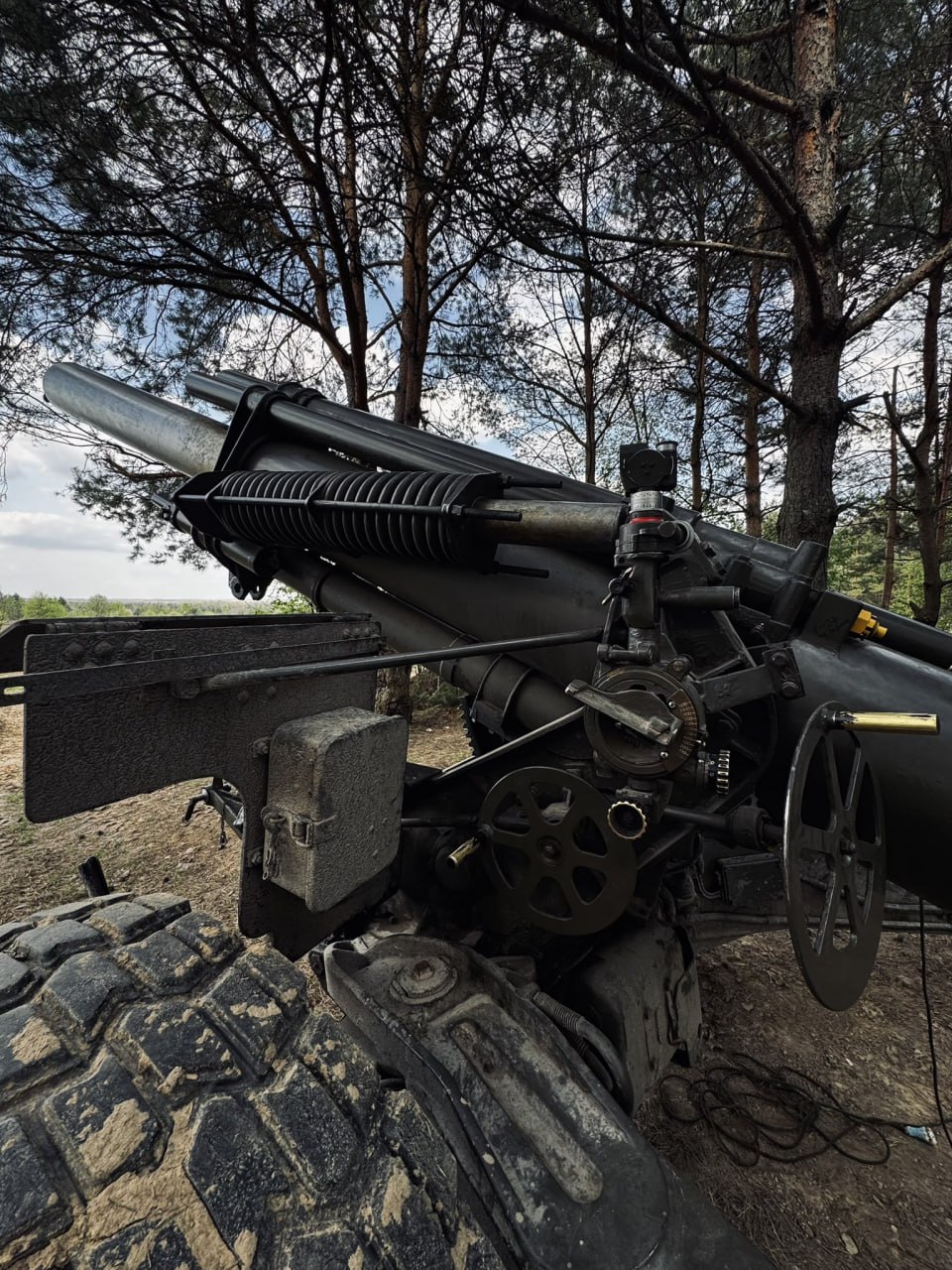 155-мм гармата M114 українських військових