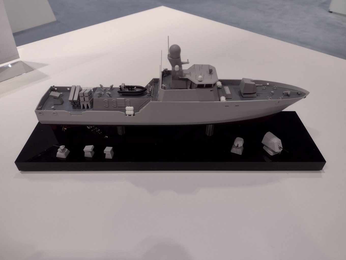 Модель майбутнього ракетного катера від Babcock для ВМС України, зображення ілюстративне
