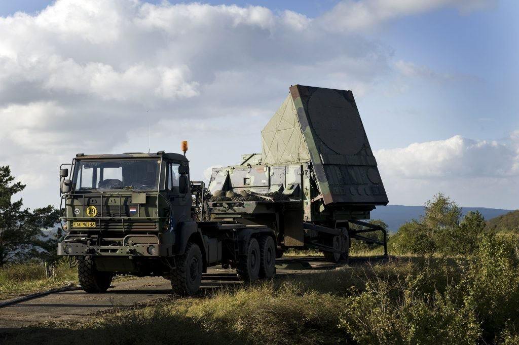 РЛС AN/MPQ-53 до ЗРК Patriot