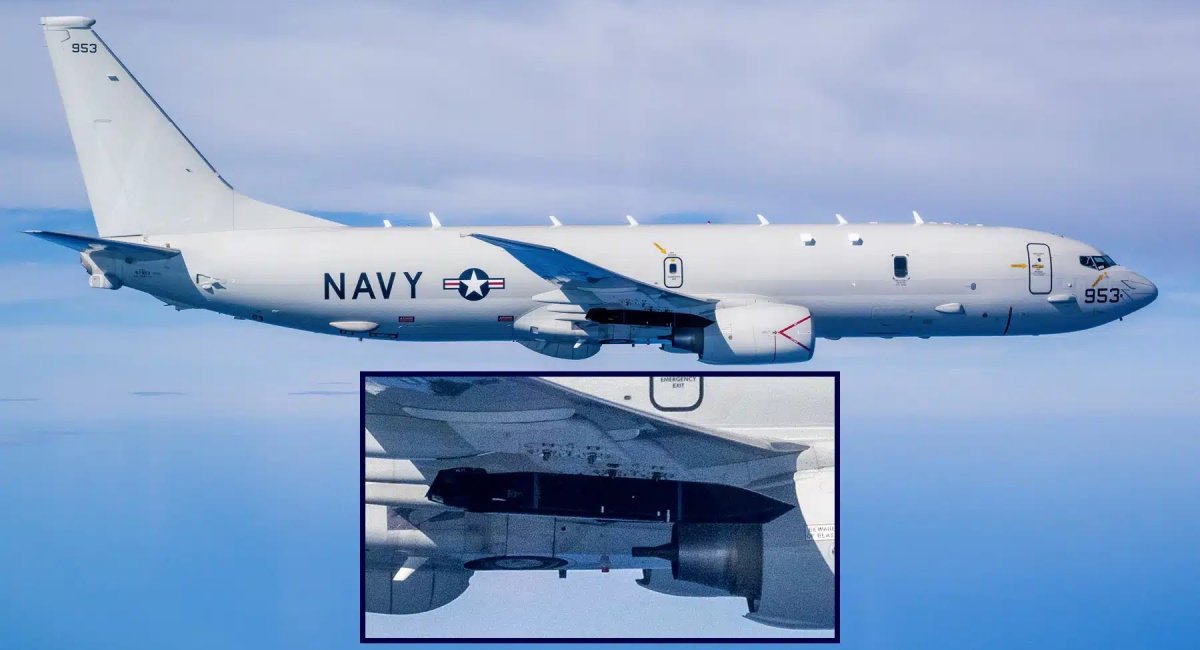 P-8 Poseidon озброєний AGM-158 LRASM