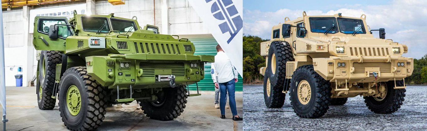 Порівняння Taurus 4-1 та оригінального Marauder відповідно.