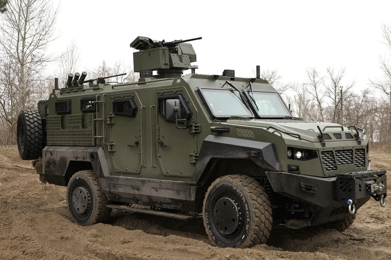 Бронеавтомобіль UAT.GYURZA-02 від 