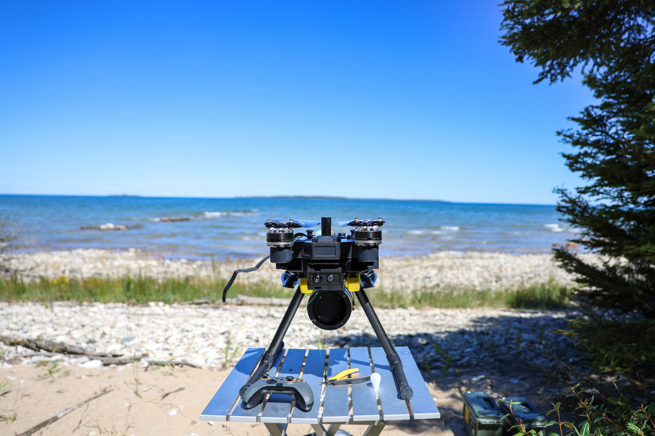 FPV-дрон на оптоволокні у використанні ВМС США на навчаннях Silent Storm 25