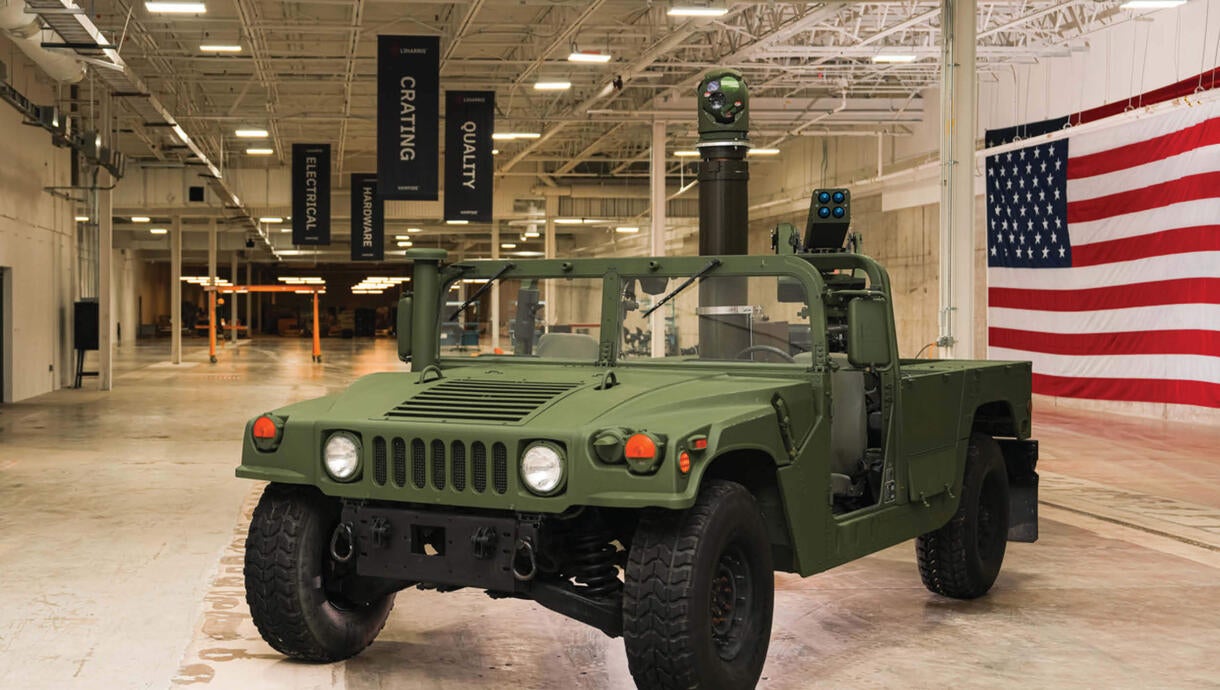 ЗРК Vampire на шасі HMMWV