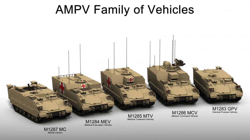 AMPV бронемашина