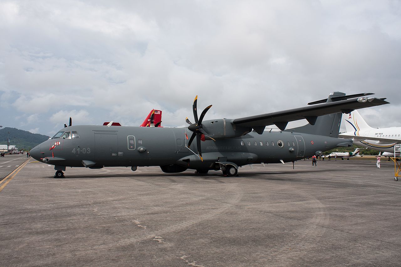 Морський патрульний літак P-72A (ATR-72MP) повітряних сил Італії