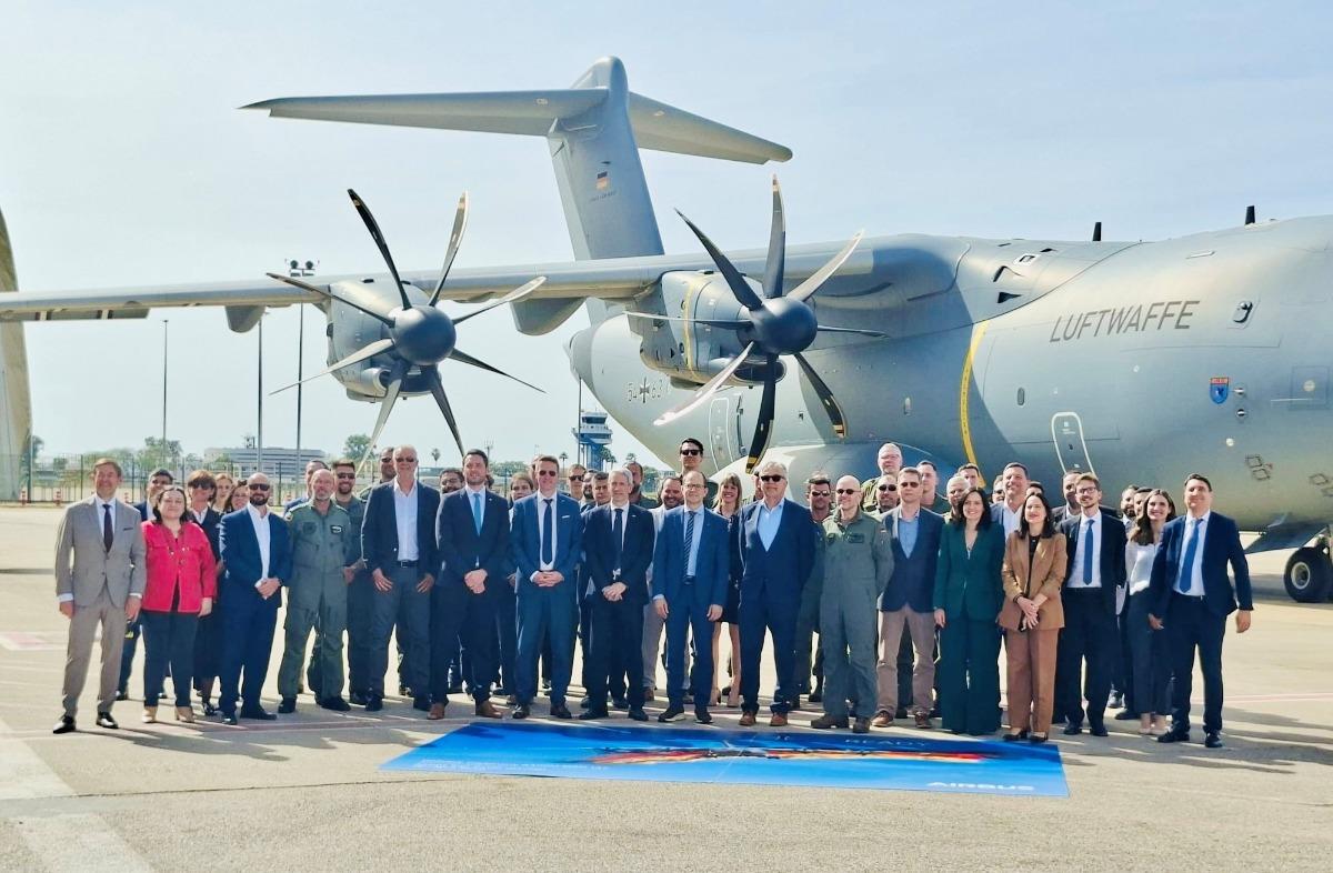 Останній літак Airbus A400M для Люфтваффе