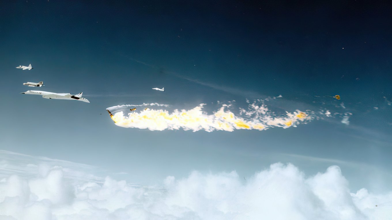 XB-70A Valkyrie катастрофа