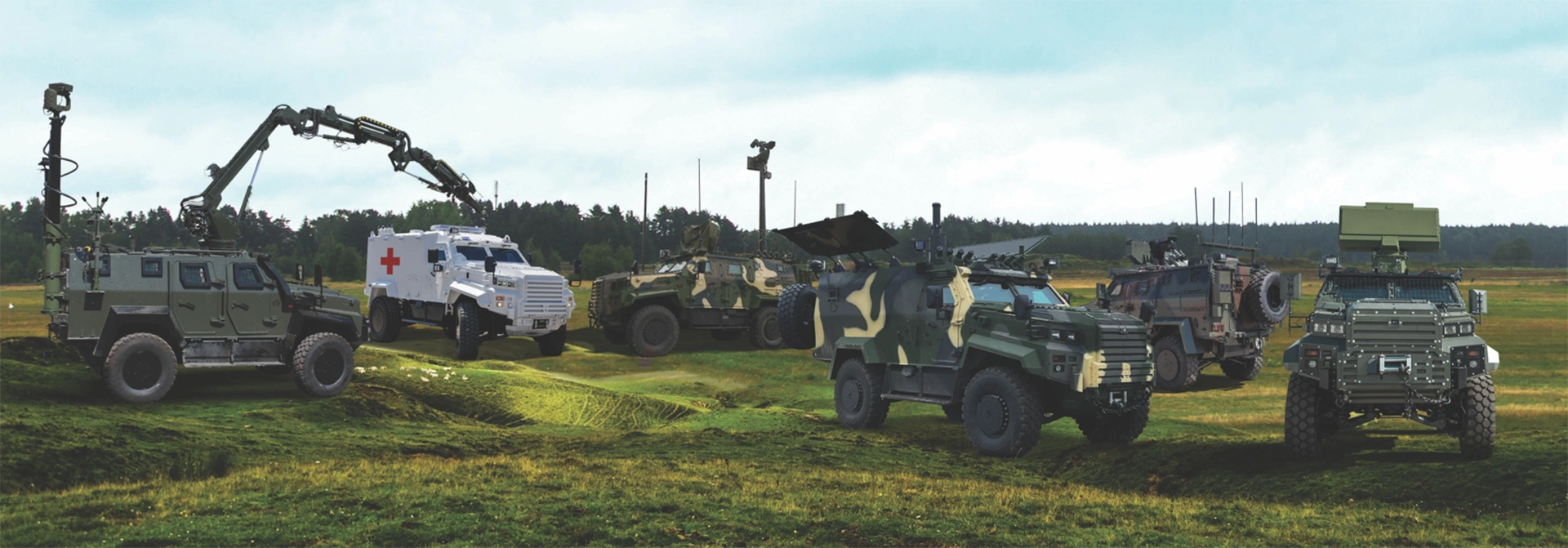 Варіанти бронемашин Gidran