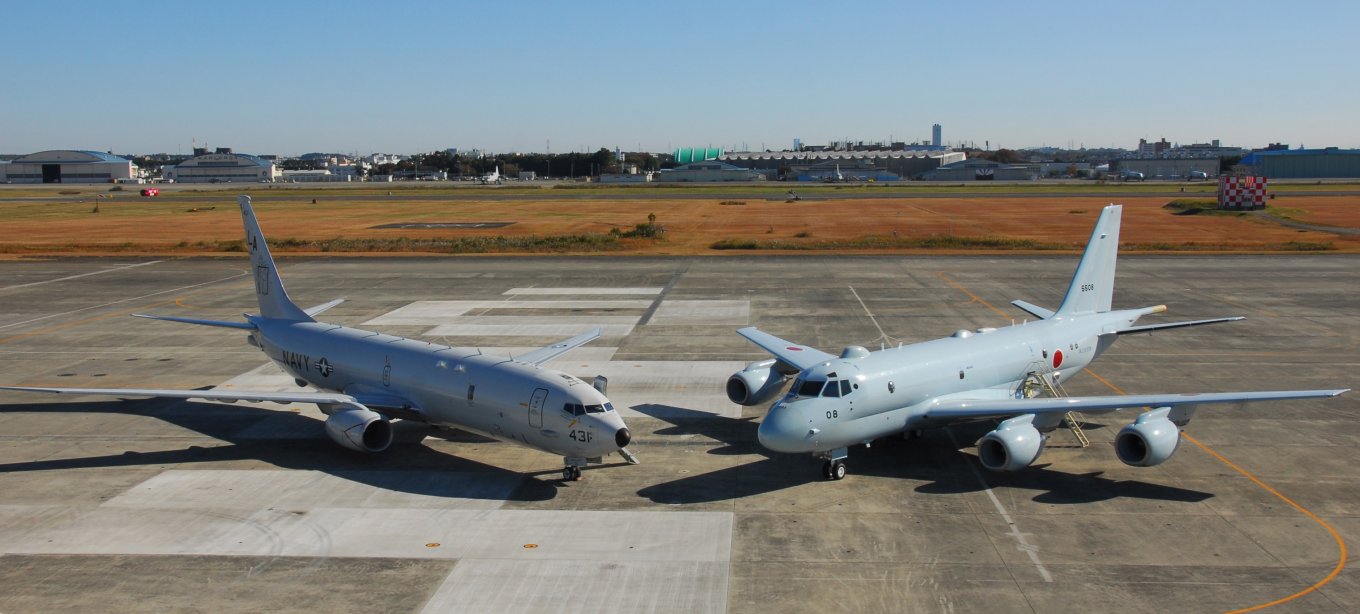 P-8A Poseidon Kawasaki P-1