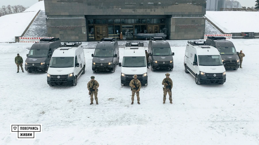 Пункти управління БПЛА Сил оборони України на базі Volkswagen Crafter