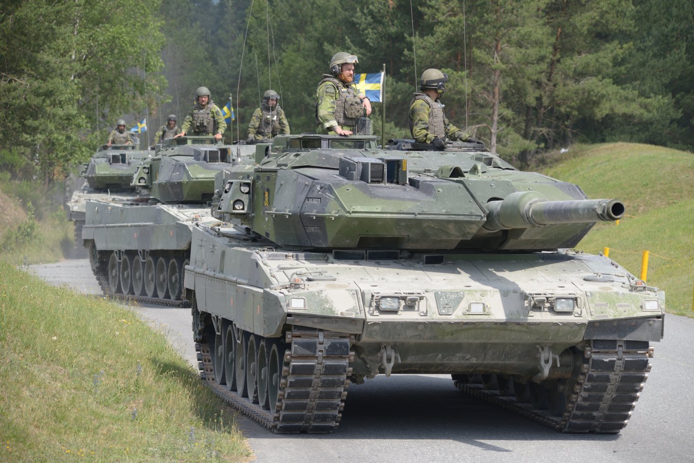 Leopard 2A5 Швеція