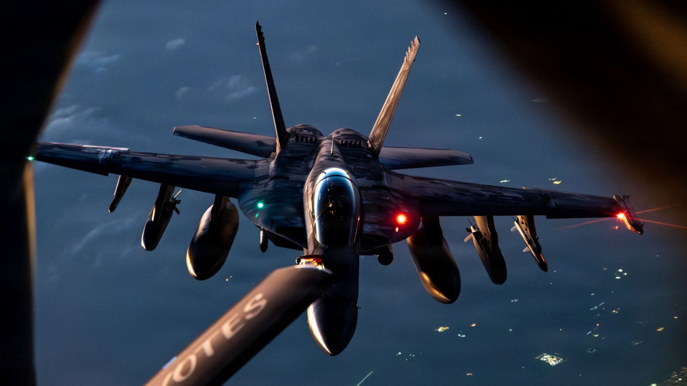 F/A-18 під час Epic Fury