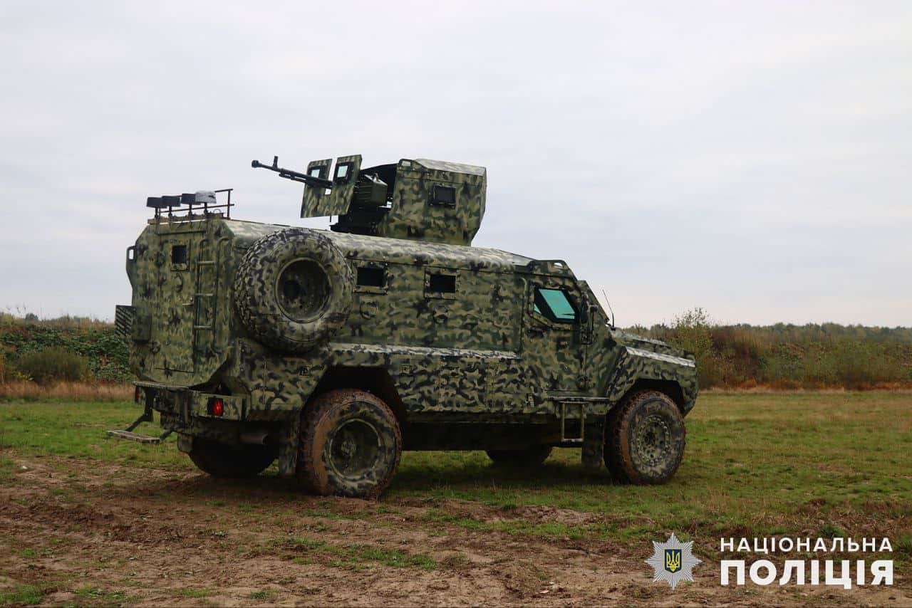 Бронеавтомобіль Roshel Senator MRAP батальйону 