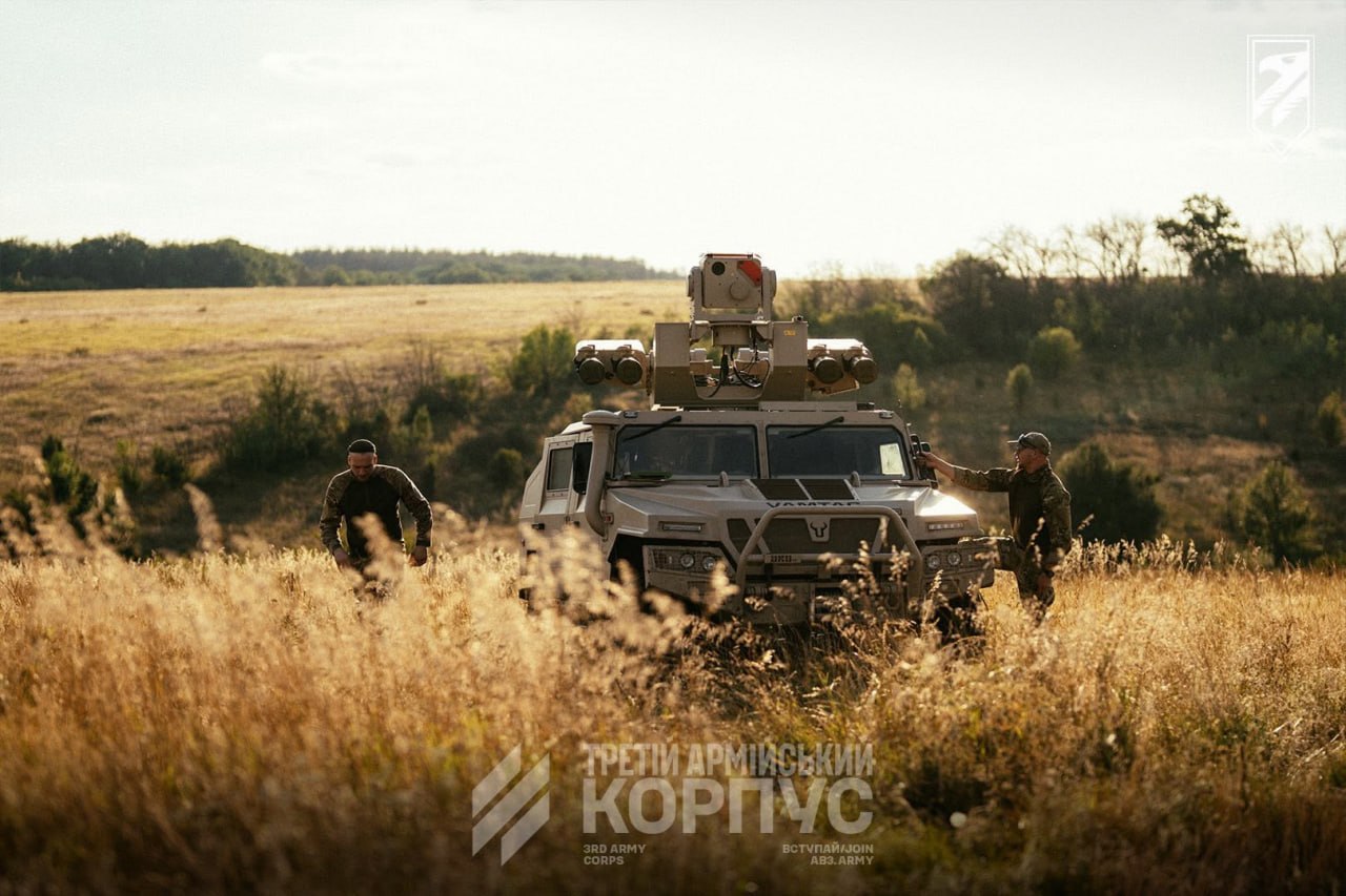 ЗРК RapidRanger на базі VAMTAC на озброєнні 3-го Армійського корпусу ЗСУ