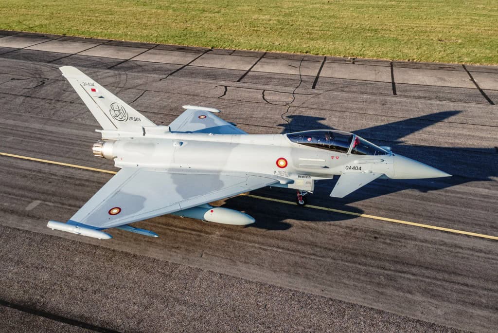 Винищувач Eurofighter Typhoon Повітряних сил Катару
