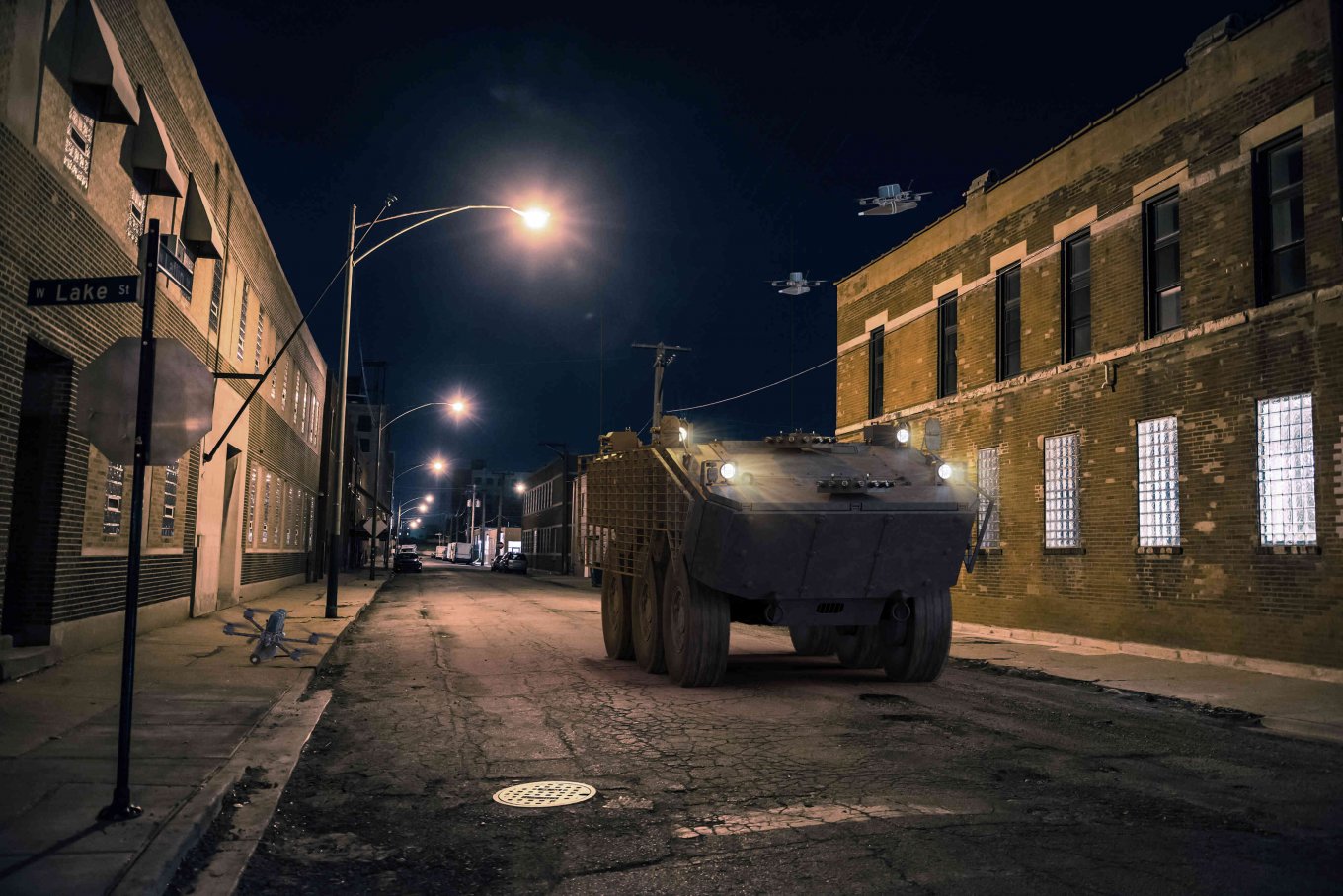 Рендер SCILT встановлений на борт БТР. Фото - Mehler Protection