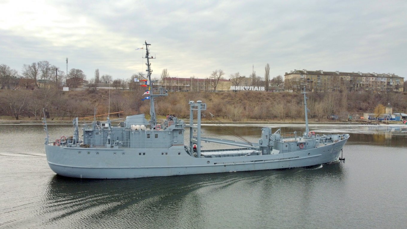 Малий розвідувальний корабель А512 &quot;Переяслав&quot; після ремонту відправляється замовнику у лютому 2022 року