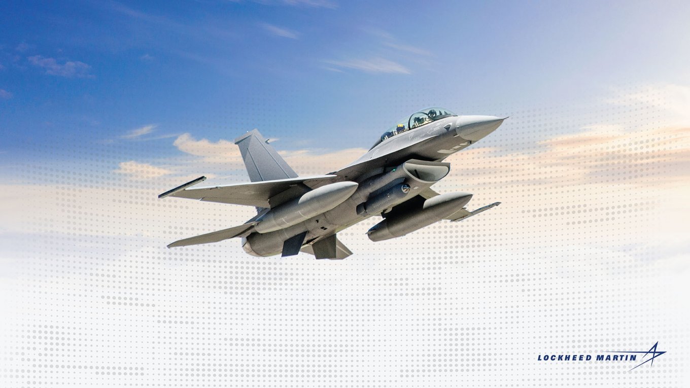 Рендер F-16 з встанволеною Legion Pod. Фото - Lockheed Martin