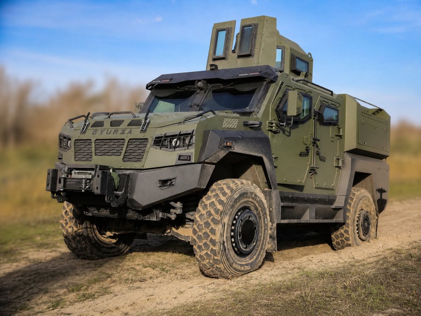 Бронеавтомобіль UAT.GYURZA-03 від "УкрАрмоТех"