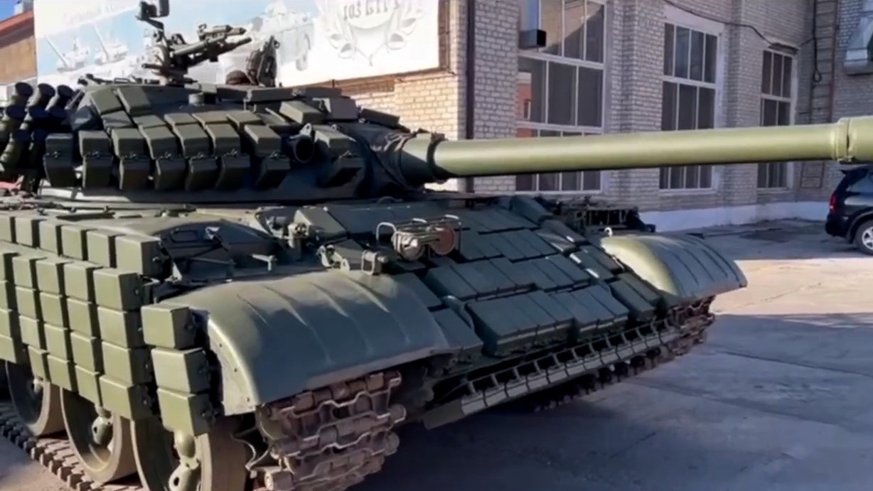 Т-62 на 103-му бронетанковому заводі РФ