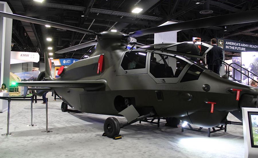Прототип гелікоптера Bell 360 Invictus на виставці AUSA 2019