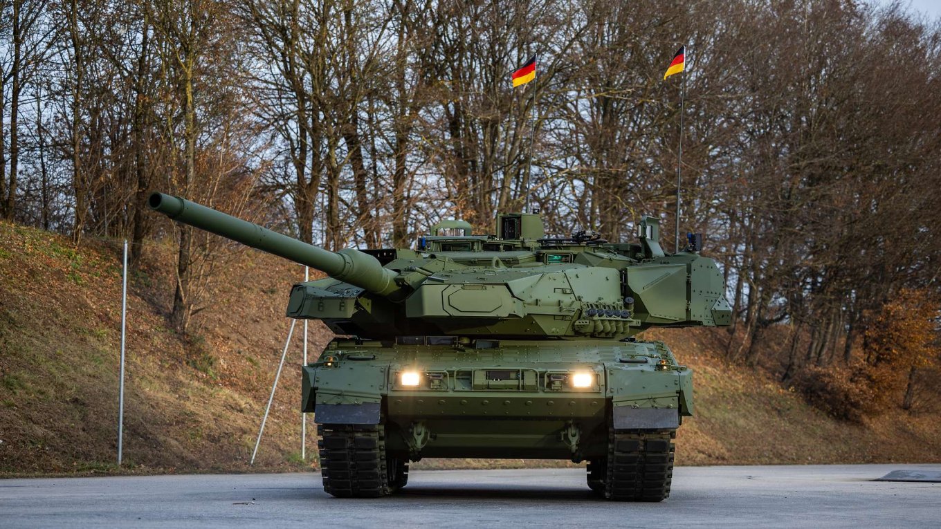 Танк Leopard 2A8 від KNDS Germany