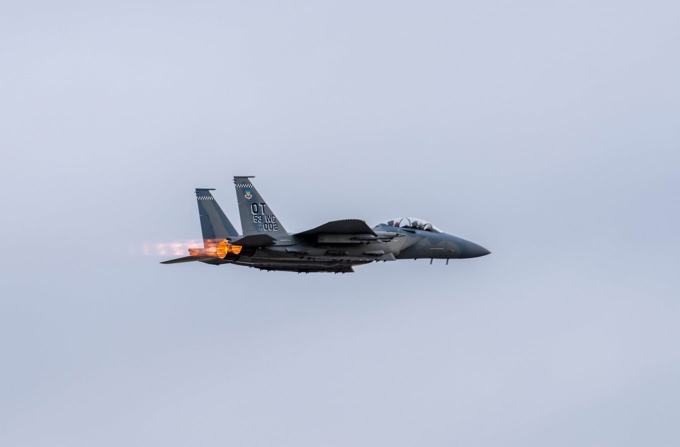 F-15EX, фото - U.S. Air Force