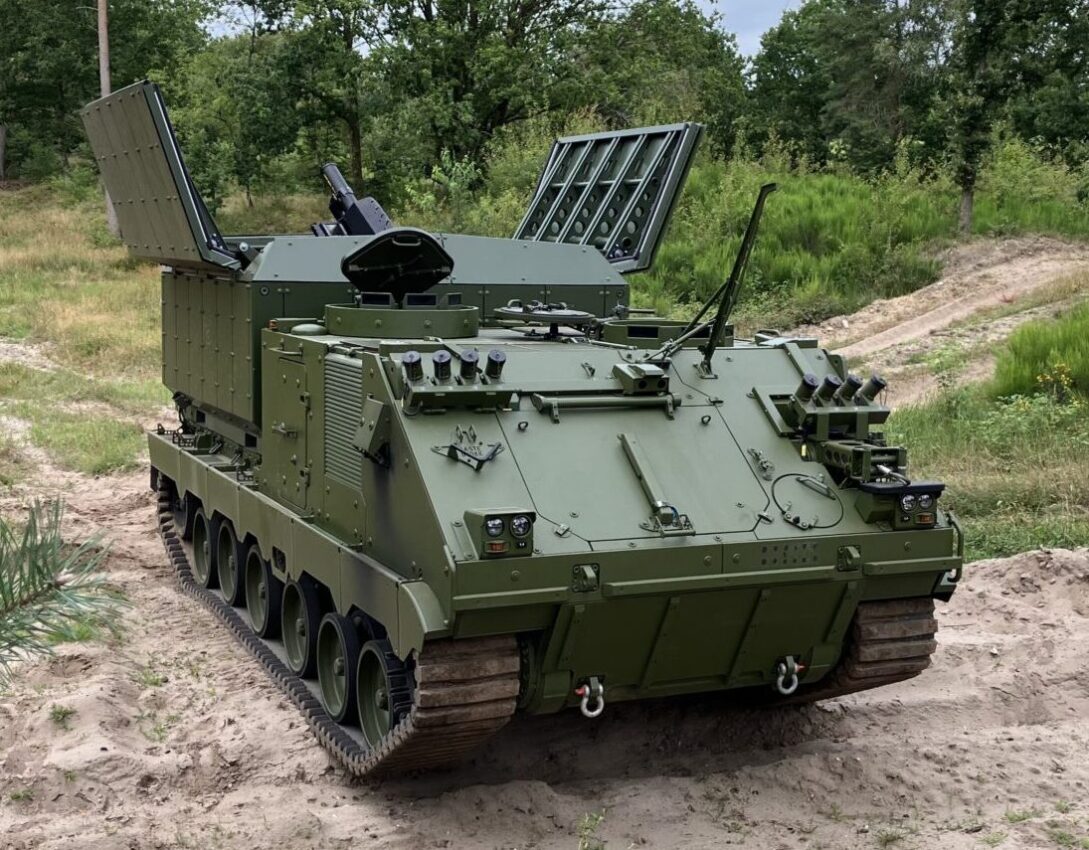 Самохідний міномет MWS120 Ragnarok на гусеничному шасі ACSV G5