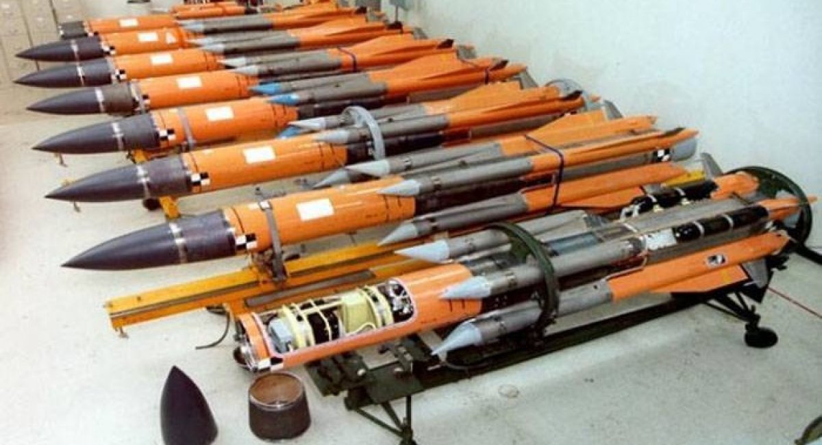 Ракети-мішені MA-31 на базі ПКР Х-31, архівне фото з відкритих джерел
